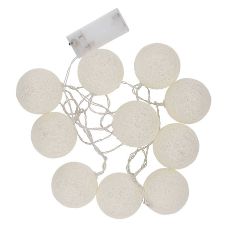 Arti casa snoer met 10 led-bolletjes