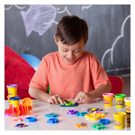 Hasbro play-doh toolkit met +30 onderdelen 10 kleipotjes