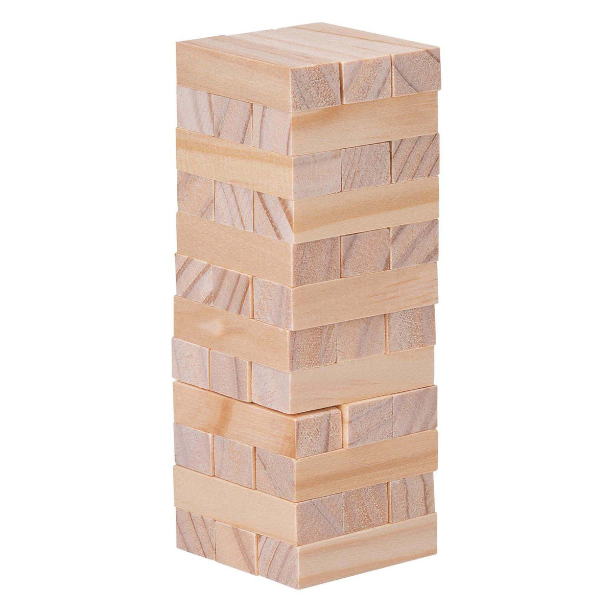 Houten mini stapelspel, 36dlg.