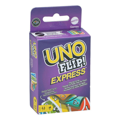 Mattel uno flip! express kaartspel