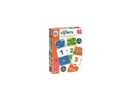 Jumbo ik leer cijfers met 10 3-delige puzzels