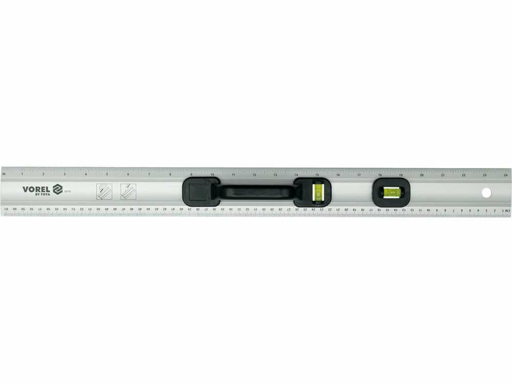 Vorel meting van aluminiummaten 600mm 2-lib