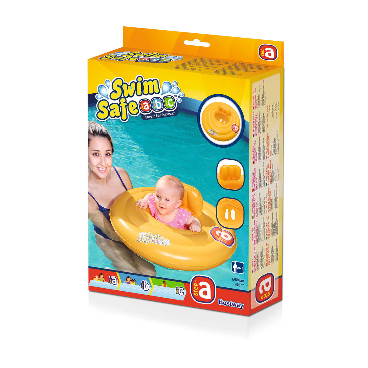 Bestway swim safe zwemzitje (0-1 jaar)