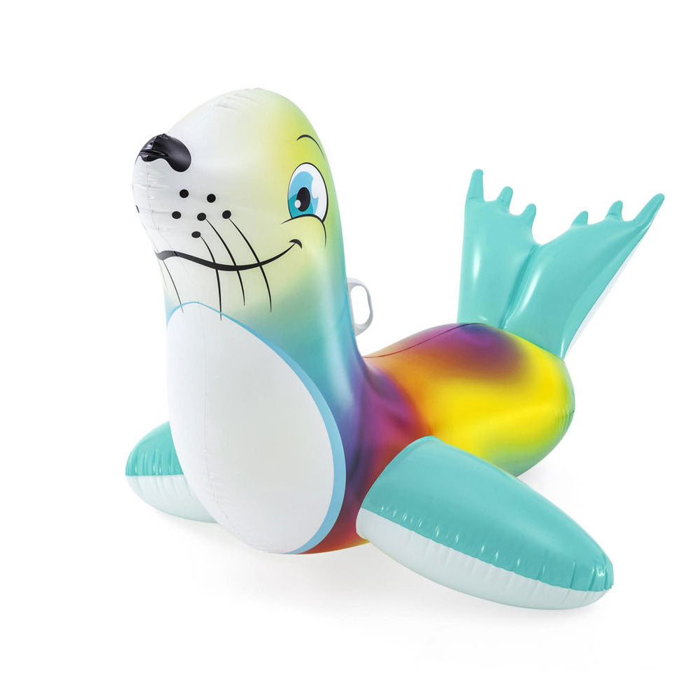 Bestway opblaasfiguur zeehond ride-on