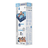 Bestway zwembad steel pro set rechthoek, 300cm