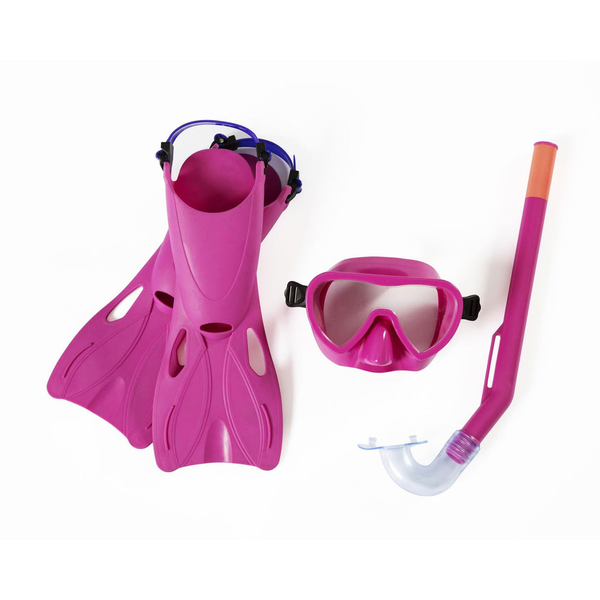 Bestway crusader essential snorkelset roze, 3 jaar +