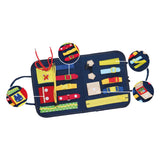 Eddy toys montessori activiteitenboek - kleding leren openen en sluiten - motoriek oefenen