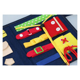 Eddy toys montessori activiteitenboek - kleding leren openen en sluiten - motoriek oefenen