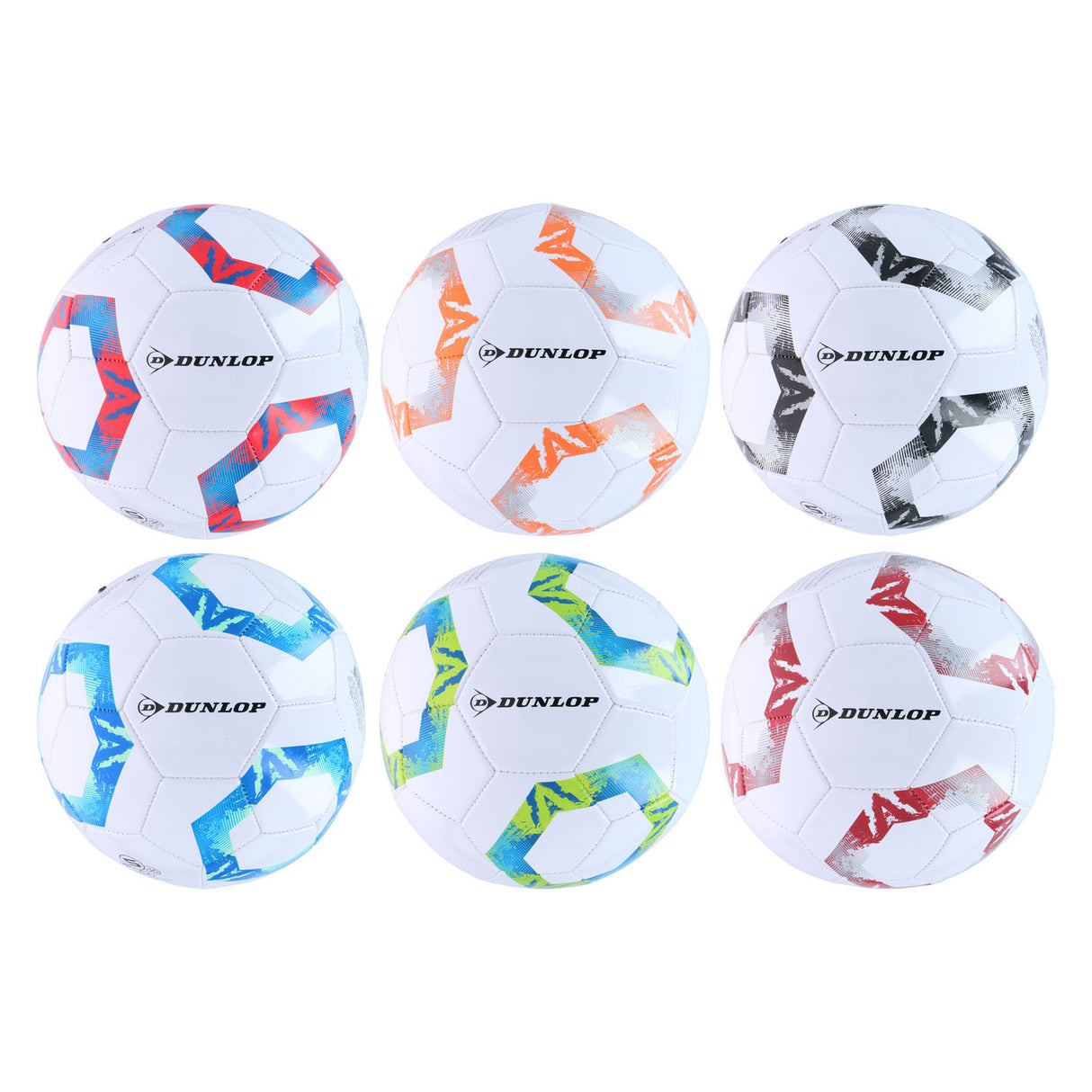 Dunlop football with print, 22 cm