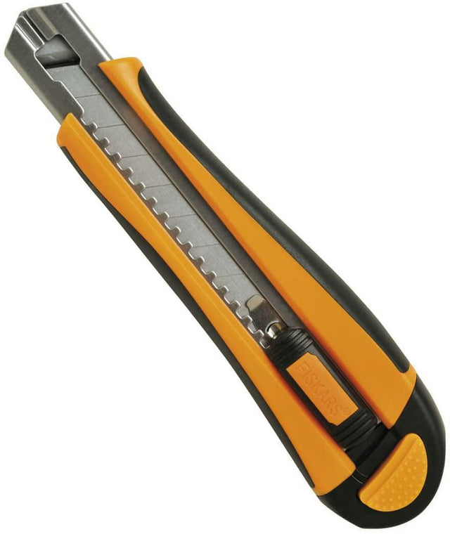 Fiskars mes met een schuifblad 18mm automatisch herladen