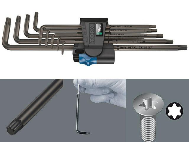 Wera torx 9cz. długie