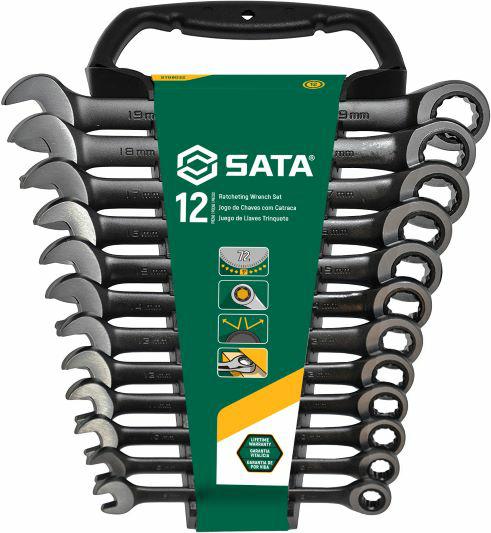 Sata sleutel pł-ocz.12szt.z ratel