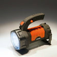 Tiross zaklamp opladen 3w led+3w kolf