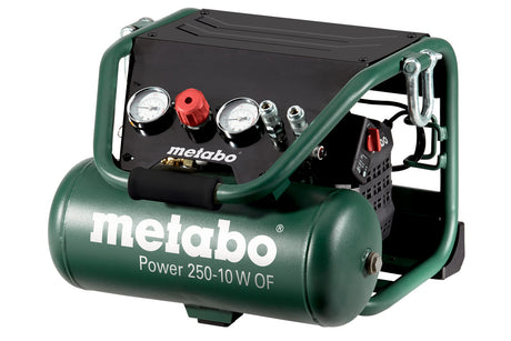 Metabo vermogencompressor 250-10 in 230v 10l vrij van olie