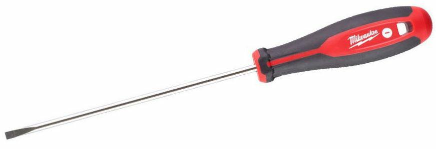 Milwaukee schroevendraaier sl 0.8x 4.0x100mm afgeronde grot