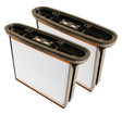 Bosch polyester filter voor gas50 2szt.