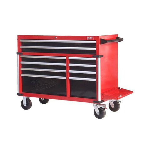 Milwaukee gereedschapstrolley 10na wielen 117cm