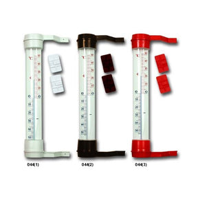 Oogthermometer 27cm bruin .
