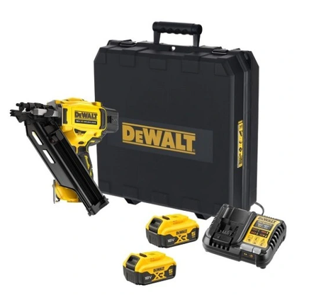 Dewalt spijkermachine 18v dcn930p2 33° 64-90mm 2x5,0ah