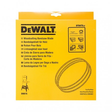 Dewalt zaagbladen taśmow.2215x 6x0.6 mm rd dw876