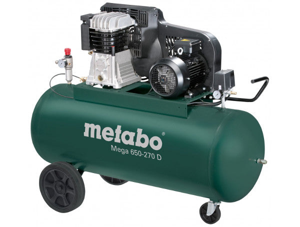 Metabo megacompressor 580-200 d 400v 200l 11bar 395l min olie