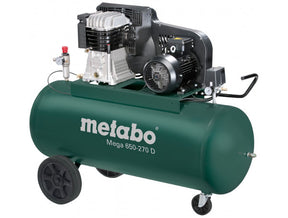 Metabo megacompressor 580-200 d 400v 200l 11bar 395l min olie