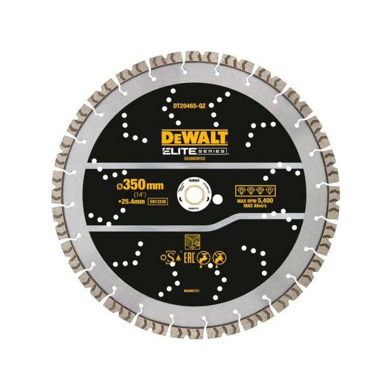 Dewalt diamond segment schild 350mm gekozen versterkte staven beton