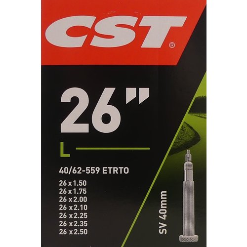 CST INNERN TUBE SV13 26 Zoll 40 62-559 SV 48 mm 071305