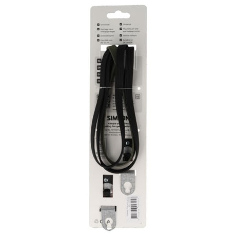 Simson triobinder 71cm - zwart groen