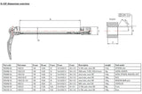 SRSUNTOUR SAFTAS Q-LOC 15 100MM 15QLC2 TITANIUM FKA069-15