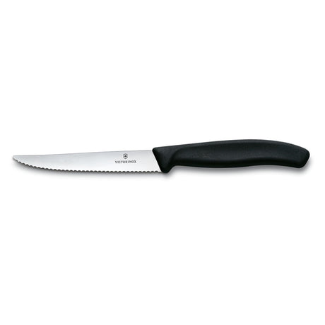 Victorinox swiss classic steakmessen zwart 6 stuks