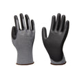 Baten trading company nylon handschoen polyester pu gecoat zwart xl
