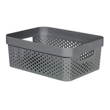 Curver Infinity Dots Storagebox 11L Anthracite