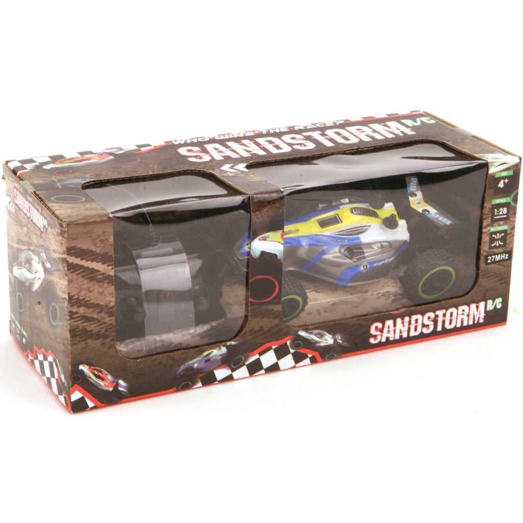 Basic Sandstorm 2-channel 4-Wheel Drive RC Buggy 1:18