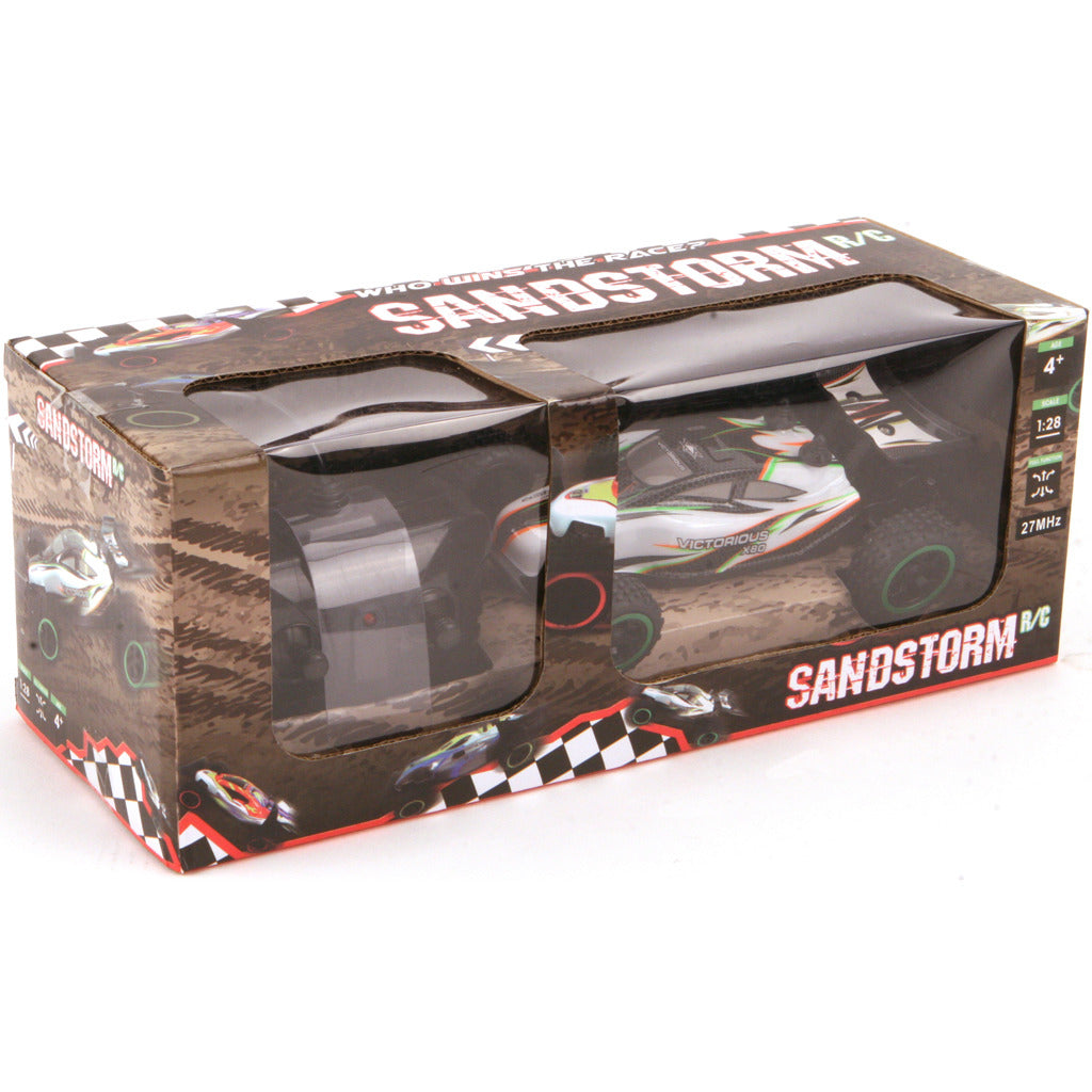 Basic Sandstorm 2-channel 4-Wheel Drive RC Buggy 1:18