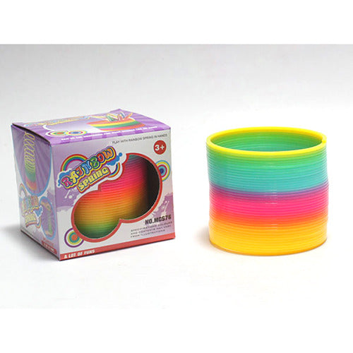 Basic walking spring rainbow 8 cm