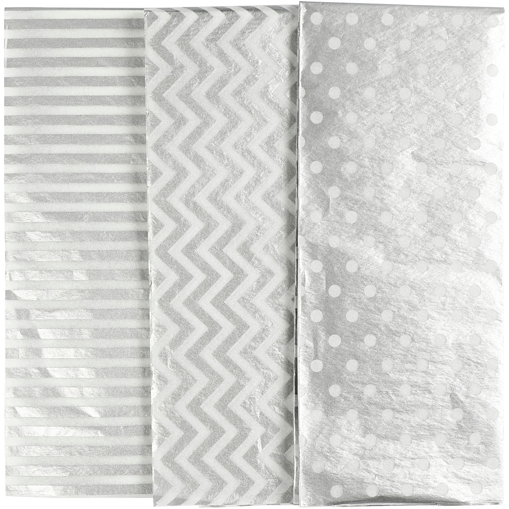 Http: www.cchobby.nl tissuepapier-vel-50x70-cm-17-gr-zilver-6-vel-1-doos-200893