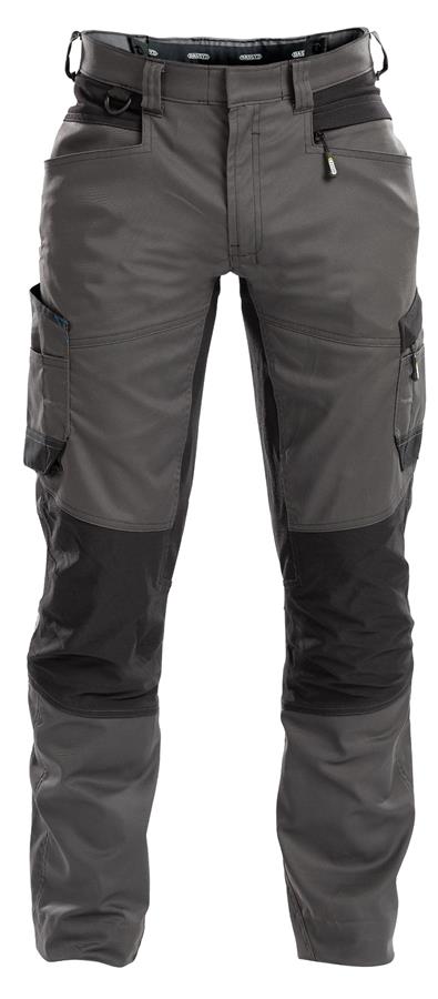 Dassy broek helix p k grijs zwart 46