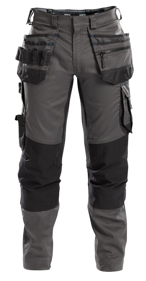 Dassy broek flux p k grijs zwart 58