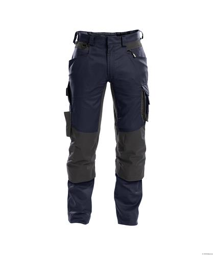 Dassy broek dynax nachtblauw antraciet 52