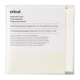 Cricut • watercolor cards s40 12 pieces