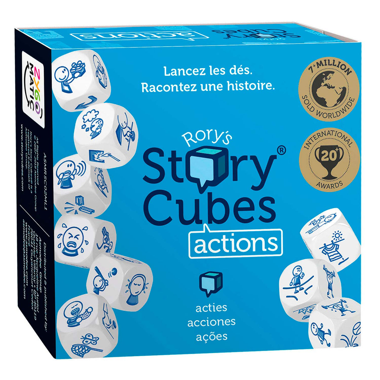 Asmodee Rory's Story Cubes Action Dice Game