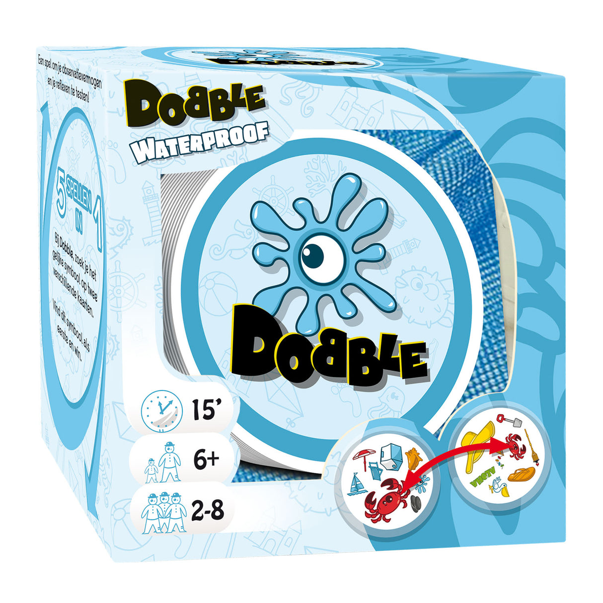 Asmodee Dobble Beach Card Game