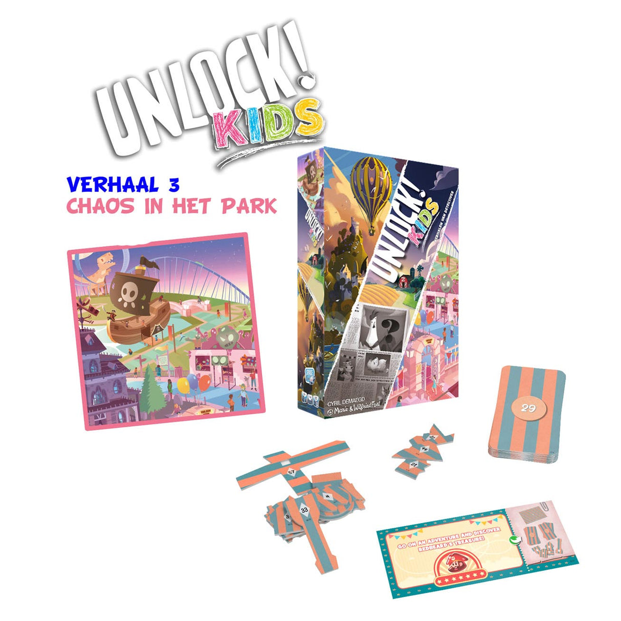 Asmodee Unlock! Avonturen van Detectives