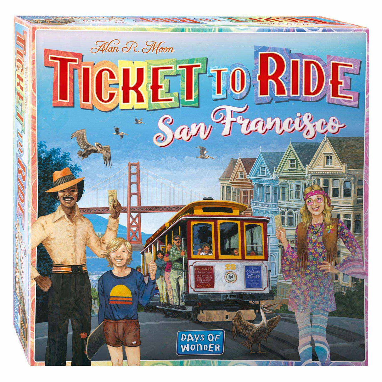 Asmodee Ticket to Ride San Francisco brädspel