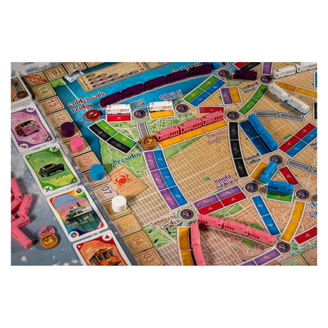 Asmodee ticket to ride - san francisco bordspel