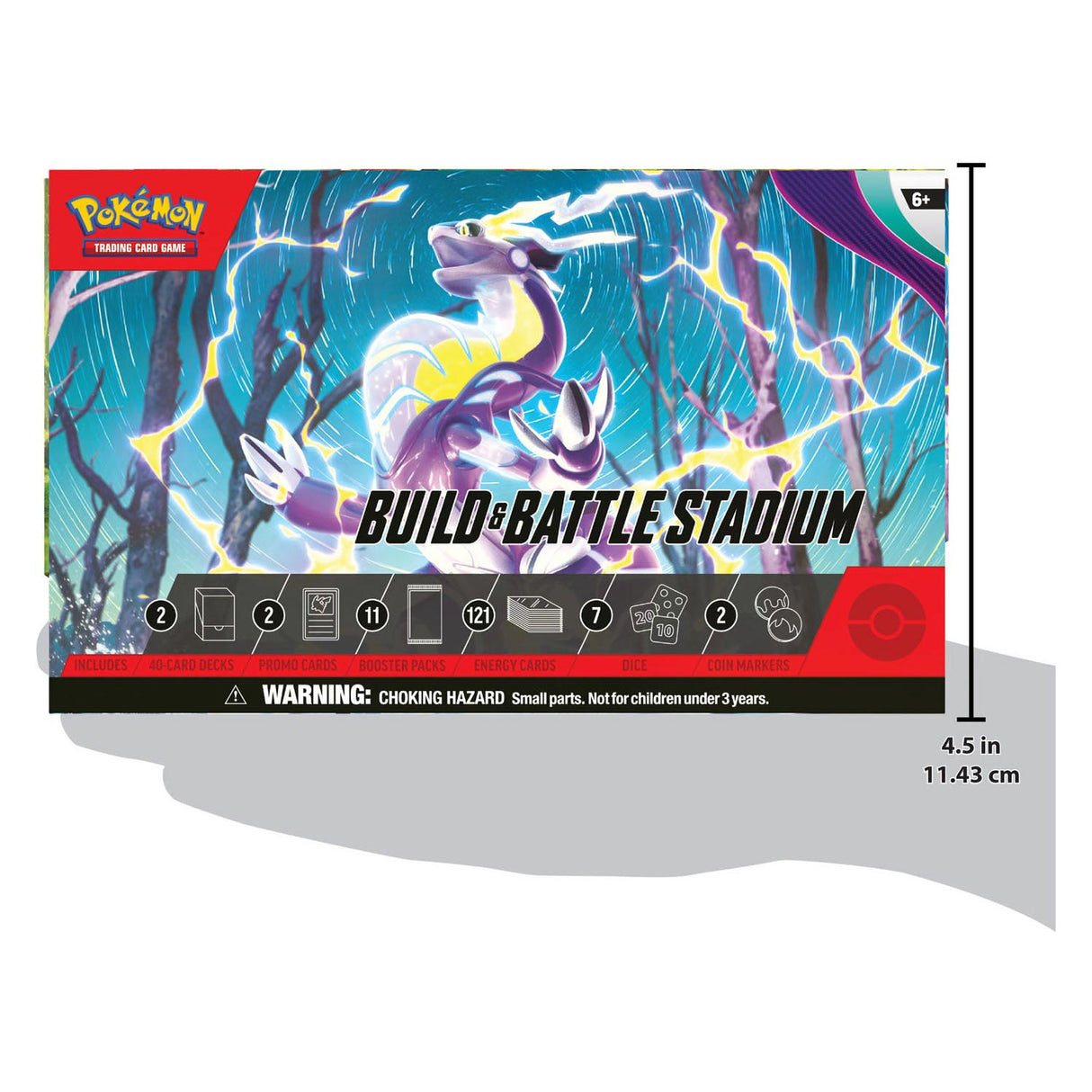 Asmodee Pokemon TCG Scarlet Violet Build Battle Stadium