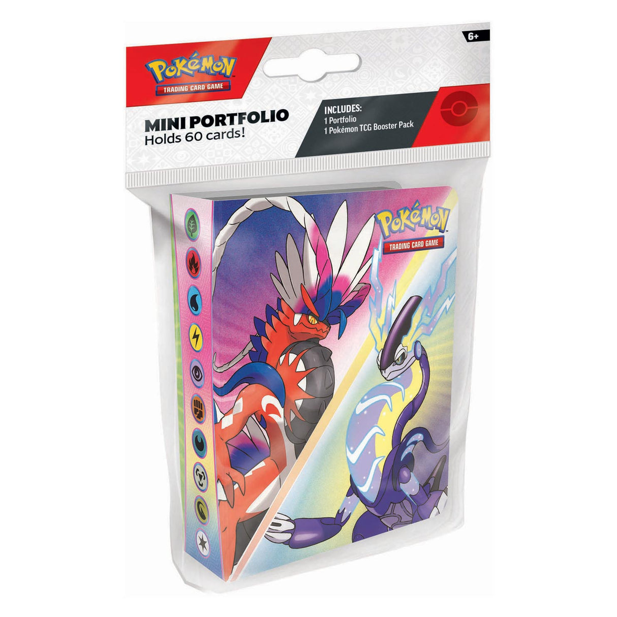 Asmodee Pokemon TCG Scarlet Violet album and Booster