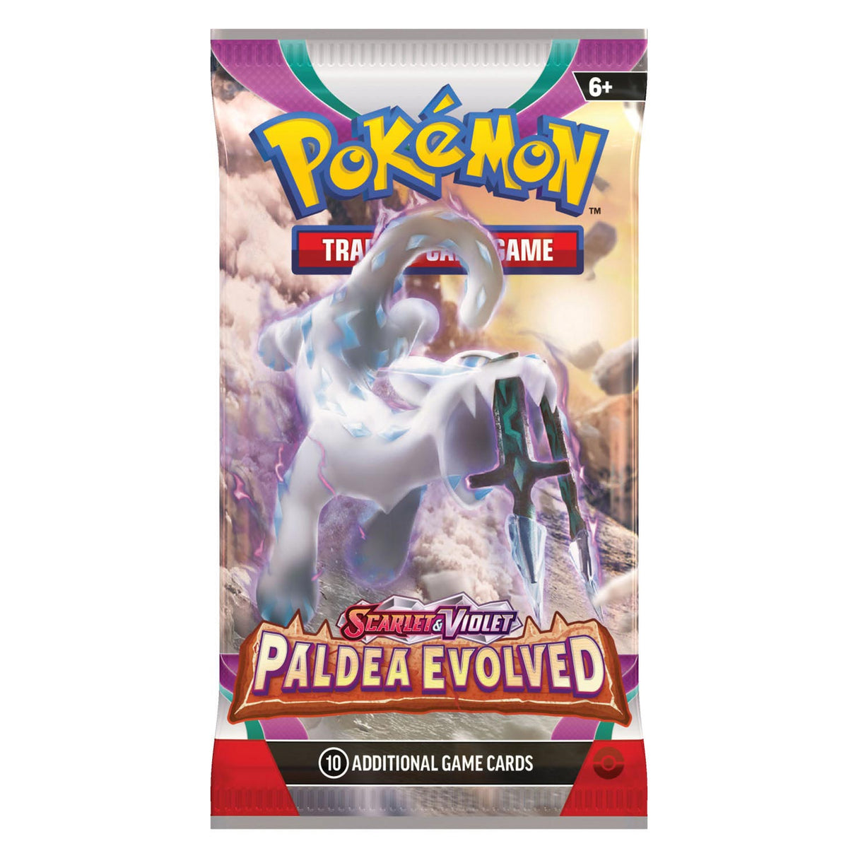 Asmodee Pokemon TCG Scarlet Violet Paldea utvecklade boosterpack