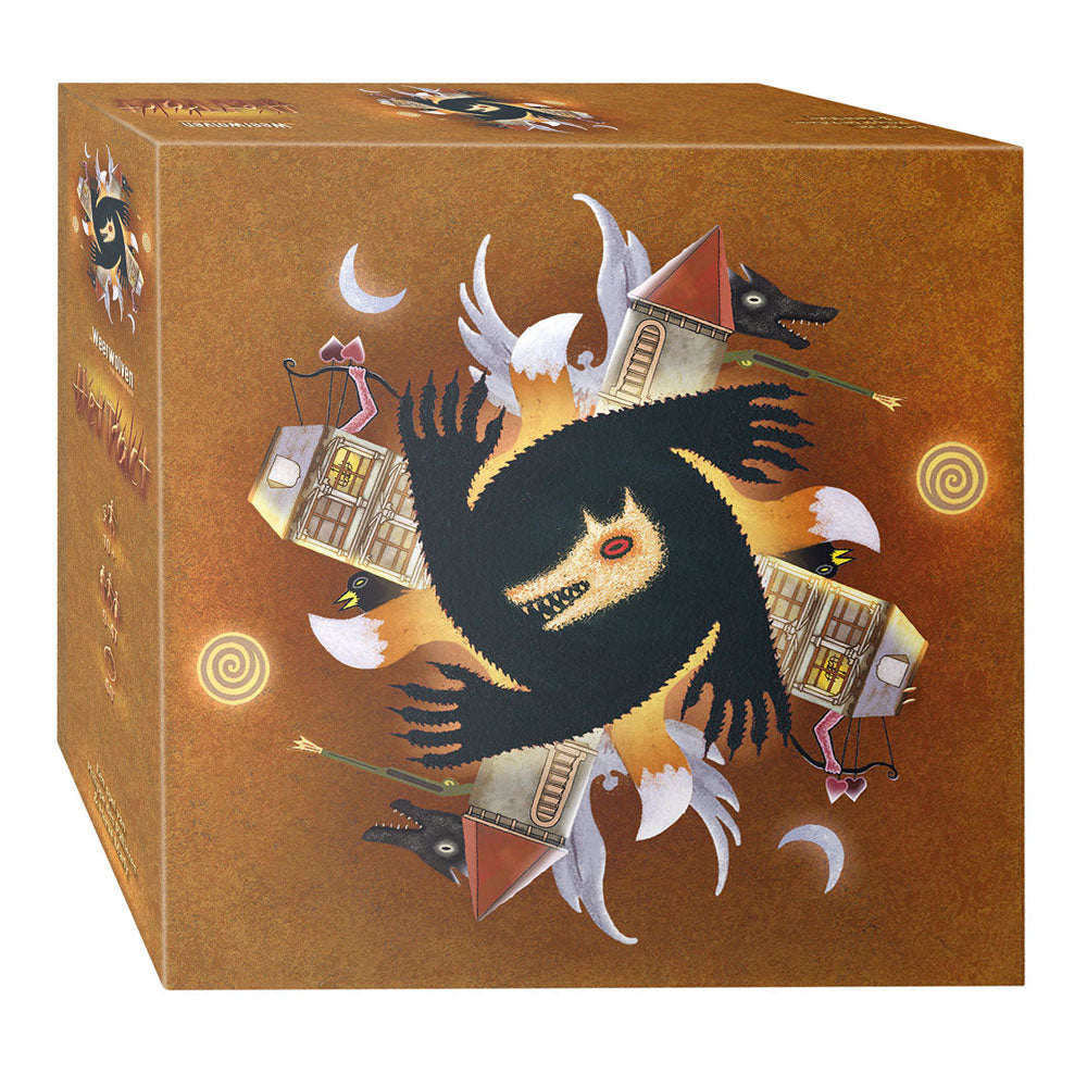 Asmodee de Weerwolves Van Wakkerdam Le jeu de cartes de base PACT avec 3 extensions